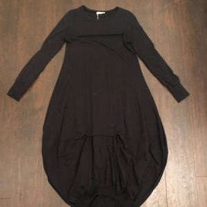 Black Zara maxi dress